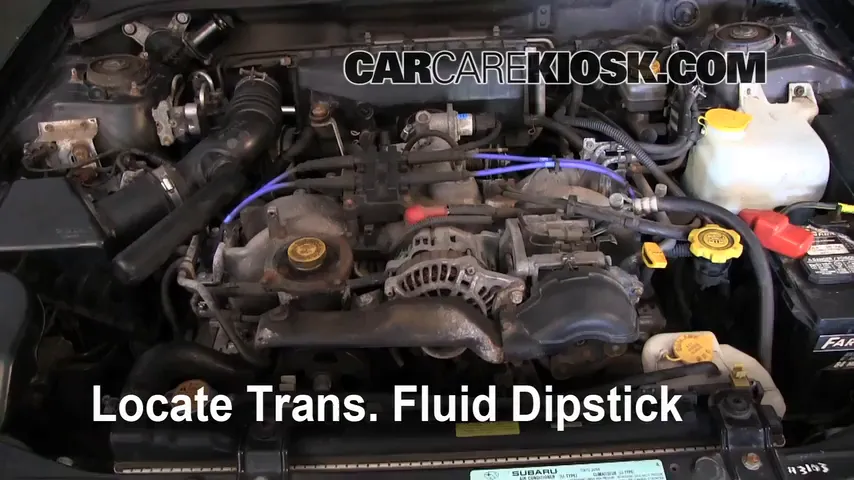 1999 Subaru Impreza Outback 2.2L 4 Cyl. Transmission Fluid Check Fluid Level